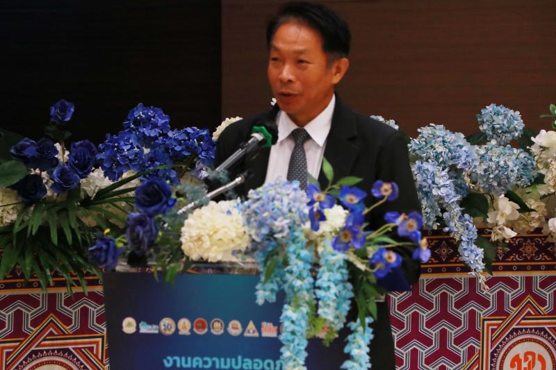 ดร.เสกสรรค์ ญาณปัญญานนท์ รองคณบดีคณะสถาปัตยกรรมศาสตร์ ศิลปะและการออกแบบ เข้าร่วมกิจกรรมงานความปลอดภัยและอาชีวอนามัยในส่วนภูมิภาค จังหวัดพิษณุโลก ประจำปี 2568  และตรงกับ วันความปลอดภัย มหาวิทยาลัยนเรศวร ครั้งที่ 3
