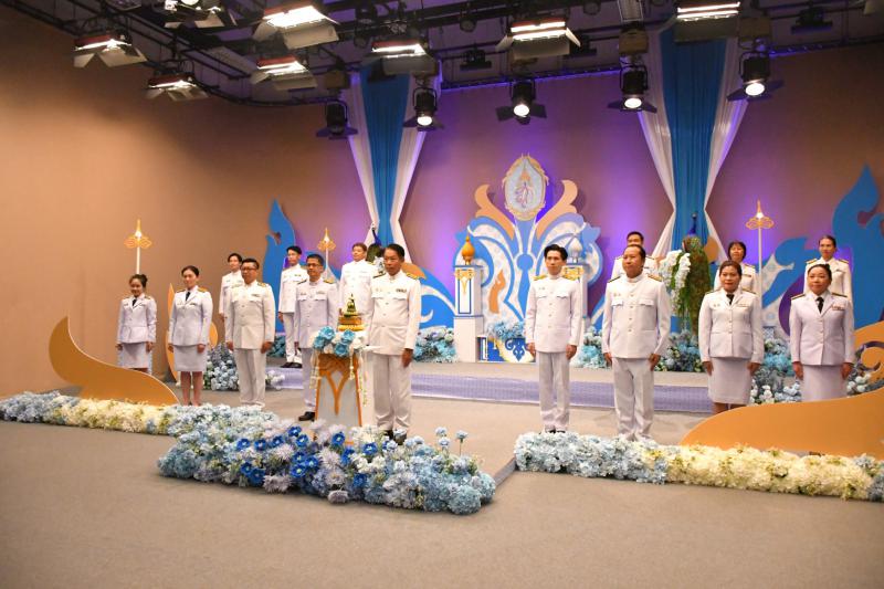 พิธีบันทึกเทปถวายพระพรชัยมงคล  เนื่องในโอกาสมหามงคลเฉลิมพระชนมพรรษาสมเด็จพระนางเจ้าสิริกิติ์ พระบรมราซินีนาถ พระบรมราชชนนีพันปีหลวง