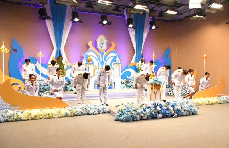 พิธีบันทึกเทปถวายพระพรชัยมงคล  เนื่องในโอกาสมหามงคลเฉลิมพระชนมพรรษาสมเด็จพระนางเจ้าสิริกิติ์ พระบรมราซินีนาถ พระบรมราชชนนีพันปีหลวง