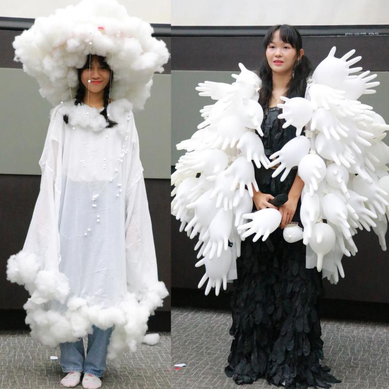 ผลงานสร้างสรรค์  Compose Fashion ของนิสิตสาขาทัศนศิลป์ ปี2