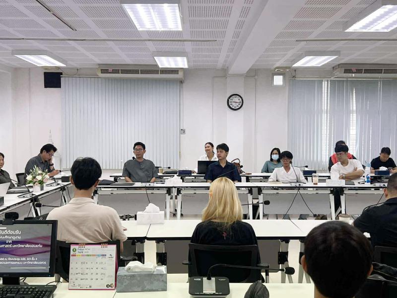 คณะสถาปัตยกรรมศาสตร์ ศิลปะและการออกแบบ ม.นเรศวร ให้การต้อนรับ คณาจารย์และนิสิตระดับบัณฑิตศึกษา คณะสถาปัตยกรรมศาสตร์ มหาวิทยาลัยขอนแก่น เพื่อจัดกิจกรรมการสัมมนาด้านการจัดการเรียนการสอน