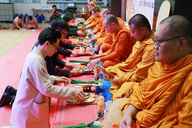 พิธีทำบุญเนื่องในโอกาสวันสถาปนา คณะพยาบาลศาสตร์ มหาวิทยาลัยนเรศวร 