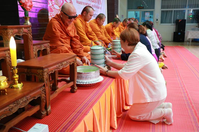 พิธีทำบุญเนื่องในโอกาสวันสถาปนา คณะพยาบาลศาสตร์ มหาวิทยาลัยนเรศวร 