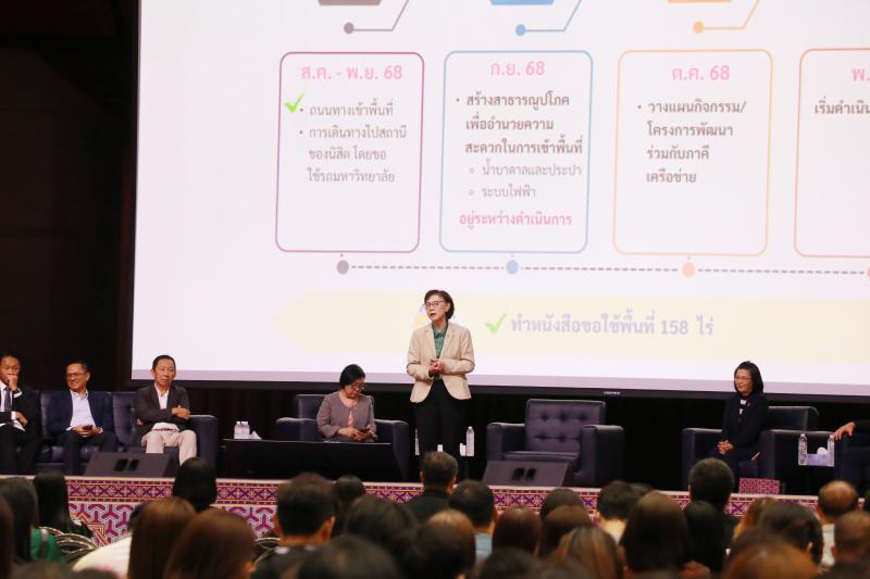 กิจกรรมเวทีผู้บริหารพบประชาคมมหาวิทยาลัยนเรศวร ครั้งที่ 2 ประจำปีงบประมาณ 2568