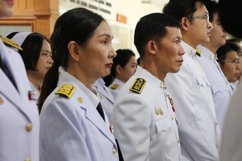 เข้าร่วมพิธีถวายความอาลัยและน้อมรำลึกในพระมหากรุณาธิคุณ แด่ สมเด็จพระนางเจ้าสิริกิติ์ พระบรมราชินีนาถ พระบรมราชชนนีพันปีหลวง