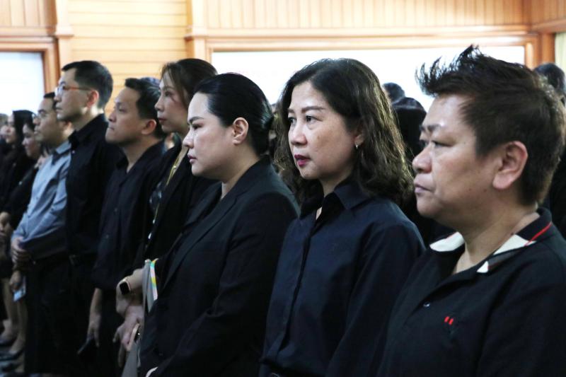เข้าร่วมพิธีถวายความอาลัยและน้อมรำลึกในพระมหากรุณาธิคุณ แด่ สมเด็จพระนางเจ้าสิริกิติ์ พระบรมราชินีนาถ พระบรมราชชนนีพันปีหลวง
