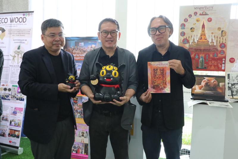 คณาจารย์และนิสิตคณะสถาปัตย์ ม.นเรศวร ร่วมแสดงผลงาน ในการประชุมสามัญที่ประชุมอธิการบดีแห่งประเทศไทยและสมาคมที่ประชุมอธิการบดีแห่งประเทศไทย ครั้งที่ 5/2568