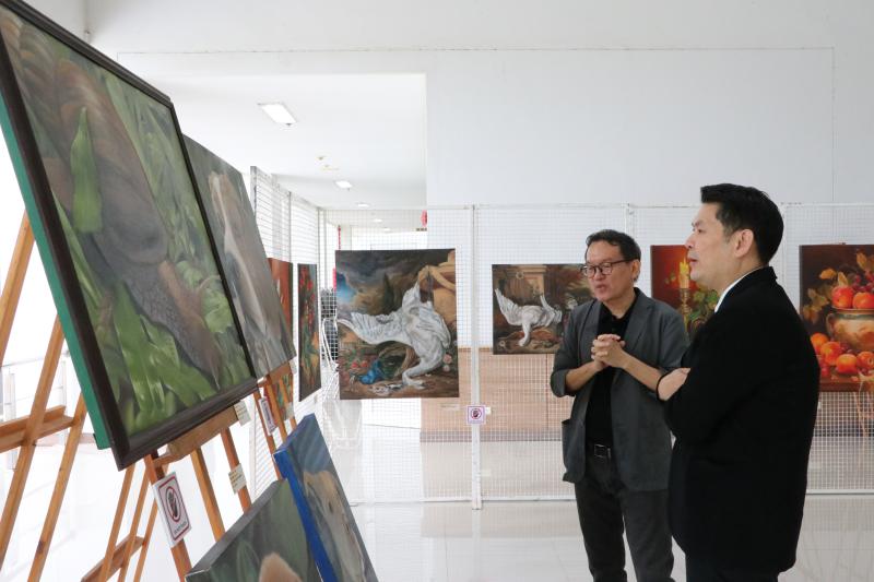 คณาจารย์และนิสิตคณะสถาปัตย์ ม.นเรศวร ร่วมแสดงผลงาน ในการประชุมสามัญที่ประชุมอธิการบดีแห่งประเทศไทยและสมาคมที่ประชุมอธิการบดีแห่งประเทศไทย ครั้งที่ 5/2568