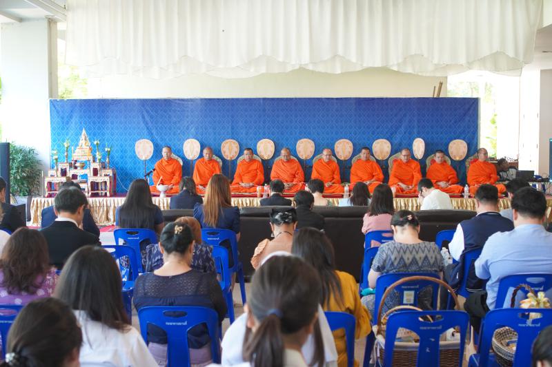  ดร.เสกสรรค์ ญาณปัญญานนท์ ร่วมพิธีทำบุญเนื่องในโอกาสวันสถาปนา คณะสังคมศาสตร์ 