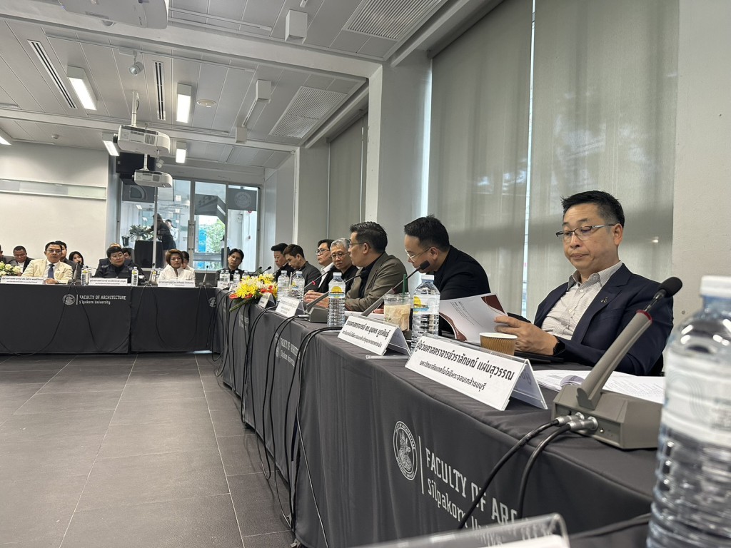 รศ.สุทัศน์ เยี่ยมวัฒนา คณบดีคณะสถาปัตยกรรมศาสตร์ฯ เข้าร่วมประชุมสามัญสภาคณบดีคณะสถาปัตยกรรมศาสตร์ แห่งประเทศไทย ปีที่29 สัญจร ประจำปี 2568