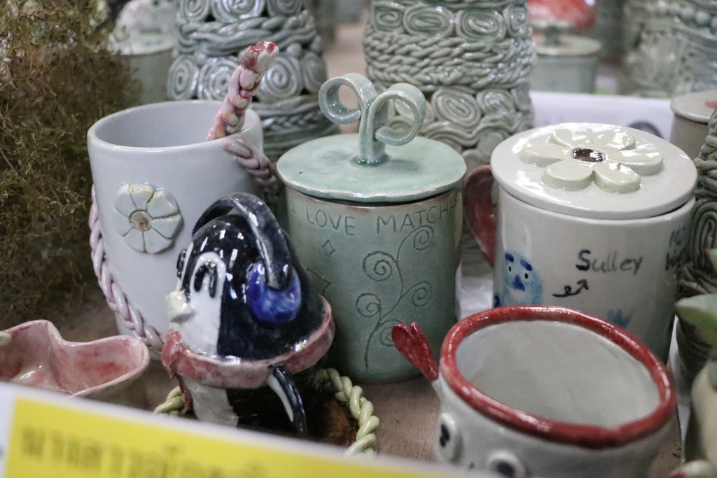 Students Showcase "Puan Din Aot Dee" Exhibition 4.2: Ceramic Art Exhibition