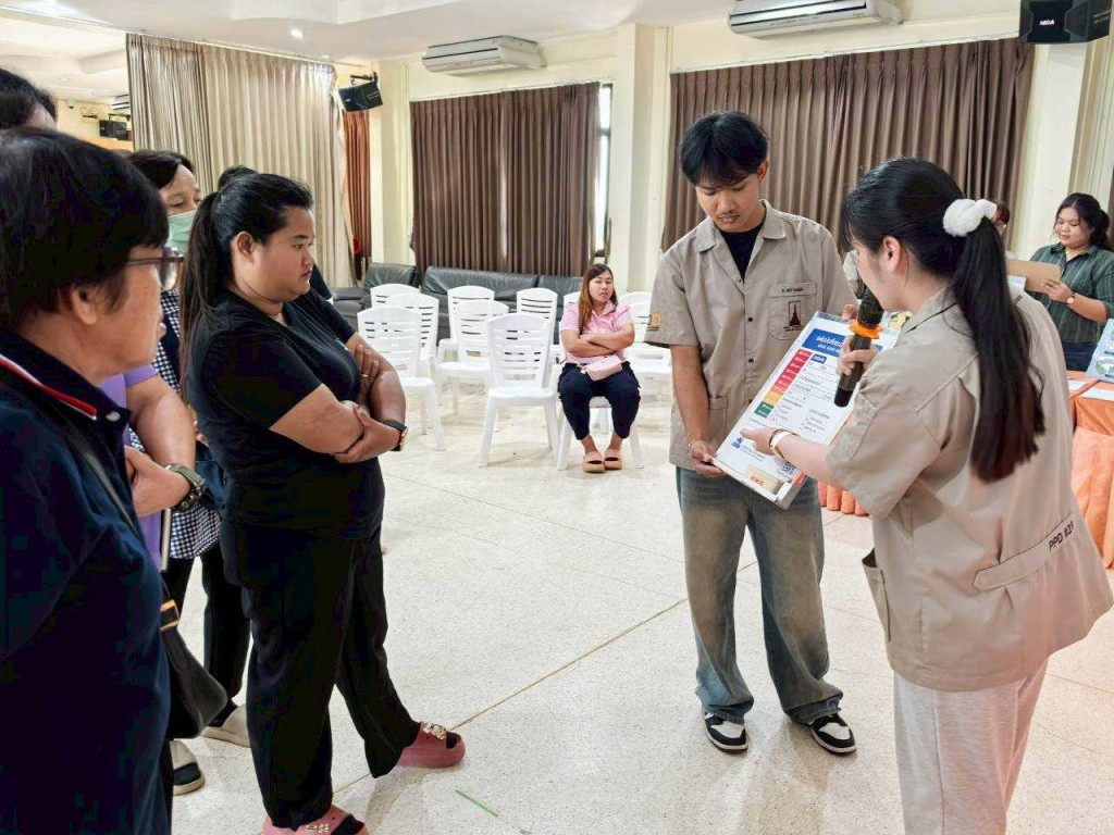 คณาจารย์และนิสิตสาขาออกแบบผลิตภัณฑ์และบรรจุภัณฑ์ คณะสถาปัตยกรรมศาสตร์ฯ ม.นเรศวร จัดกิจกรรมอบรมเชิงปฏิบัติการ Co-Design Workshop “บางระกำต้องรอด : บริการสู้ภัยน้ำท่วม” 