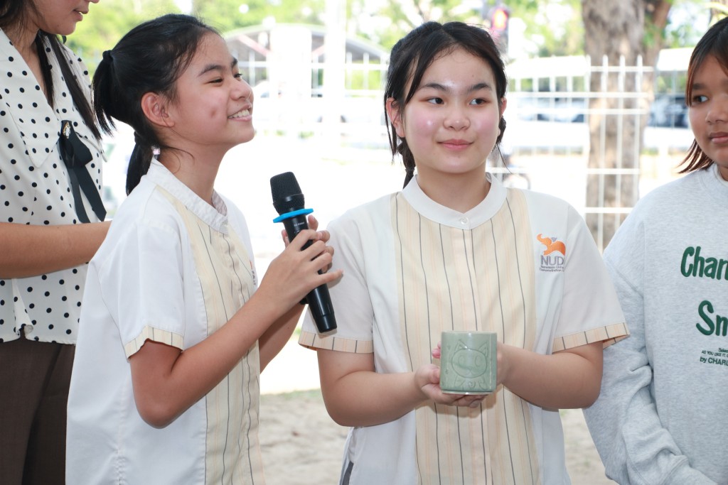 ผลงานสร้างสรรค์ผ่านเทคนิคการปั้นเซรามิก “ปันดินอวดดี Junior ครั้งที่4.2” 