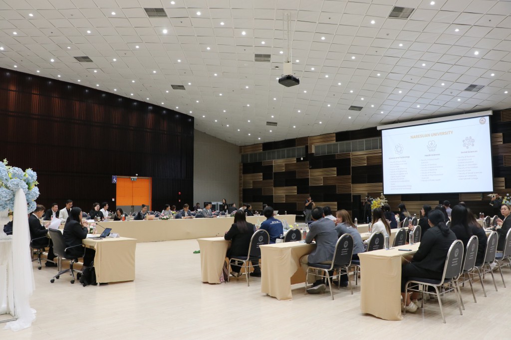 การประชุมเชิงปฏิบัติการ “NU-RU-CONNEXT: สานพลัง วิจัยไทย ใช้งานจริง” ในหัวข้อ “มหาวิทยาลัยนเรศวร: Research Flagship และนิเวศวิจัยที่พร้อมต่อยอดสู่การใช้ประโยชน์”