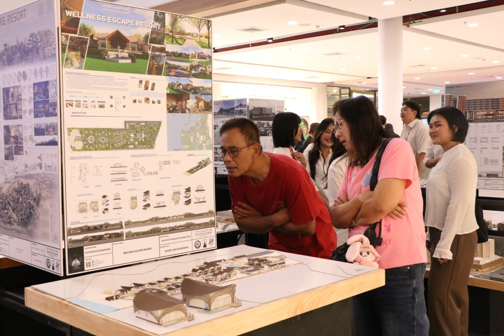 นิทรรศการวิทยานิพนธ์ Arch NU Thesis Exhibition 2026 (นิสิตสาขาวิชาสถาปัตยกรรม) และนิทรรศการศิลปนิพนธ์ Roadtrip with art : Art Thesis Exhibition ครั้งที่ 24  (นิสิตสาขาวิชาออกแบบผลิตภัณฑ์และบรรจุภัณฑ์) 