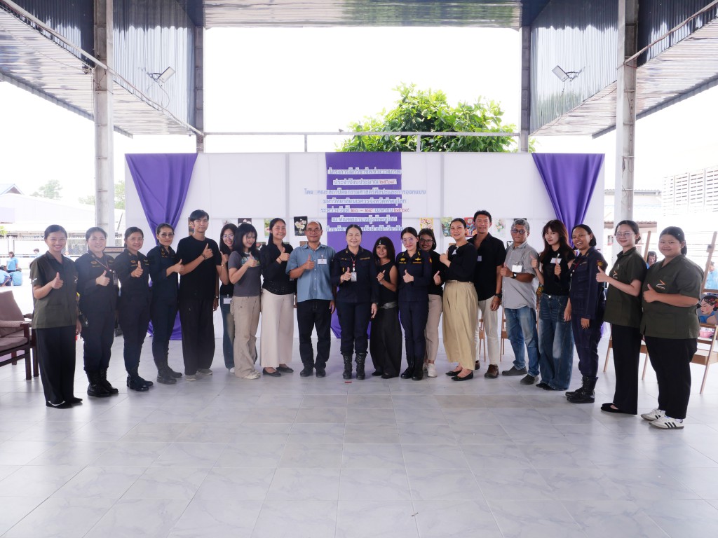Naresuan University Faculty, Alumni, and Students Serve as Vocational Training Lecturers for Painters at Phitsanulok Women's Correctional Institution