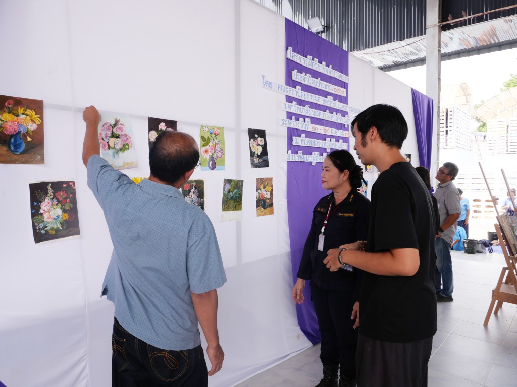 Naresuan University Faculty, Alumni, and Students Serve as Vocational Training Lecturers for Painters at Phitsanulok Women's Correctional Institution