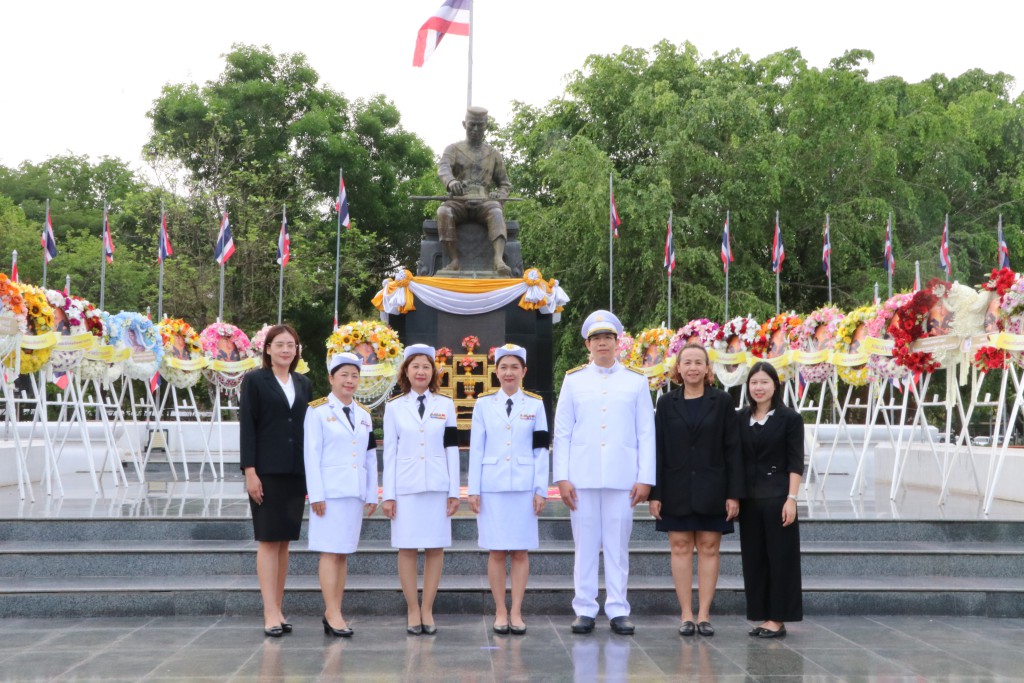 ผู้บริหาร บุคลากร เข้าร่วมพิธีวันคล้ายวันสวรรคตสมเด็จพระนเรศวรมหาราช เพื่อน้อมรำลึกถึงพระมหากรุณาธิคุณ