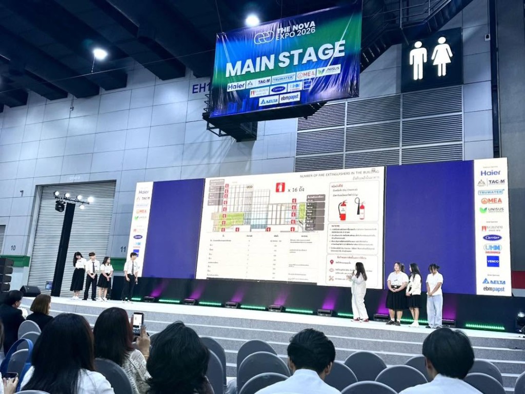 นิสิต วทบ.เทคโนโลยีสถาปัตยกรรม คว้าสองรางวัลจากผู้แข่งขัน 29 ทีม ในงานประกวดแบบ NOVA EXPO 2026 