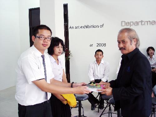นิทรรศการแสดงผลงานนิสิต 2551
