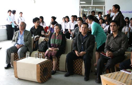เปิดงานโครงการนิทรรศการศิลปกรรม ครั้งที่ 7 (7th DESIGN SHOW) เมื่อวันที่ 27 กุมภาพันธ์ 2552