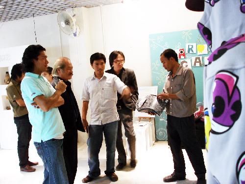 นิทรรศการแสดงผลงานนิสิต 2551