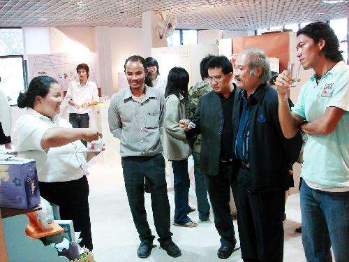 นิทรรศการแสดงผลงานนิสิต 2551