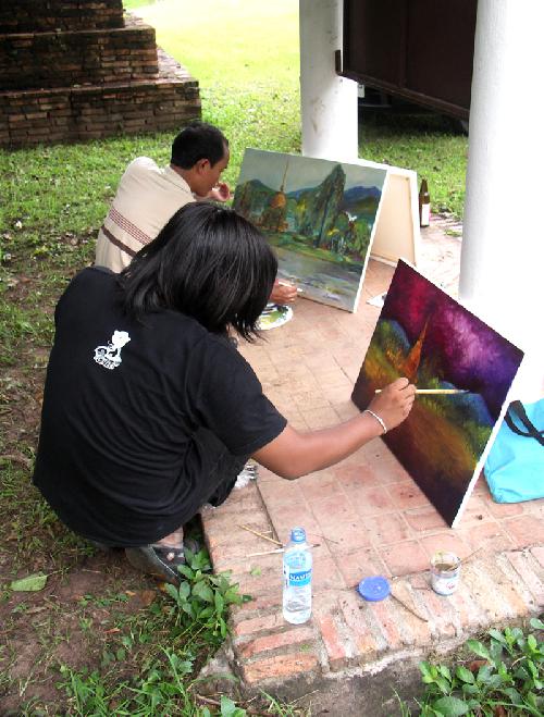 ศิลปะสัญจร จ.สุโขทัย