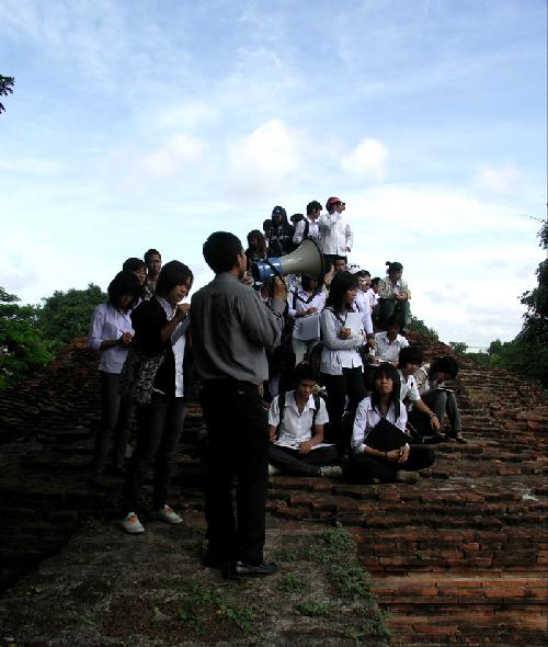 ทัศนศึกษาวัดและโบราณสถาน