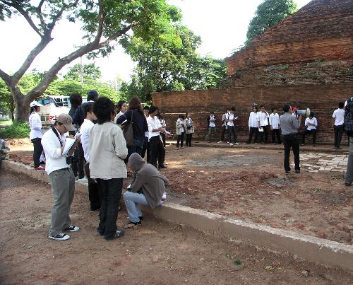 ทัศนศึกษาวัดและโบราณสถาน