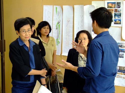 สภาสถาปนิกตรวจเยี่ยมคณะฯ