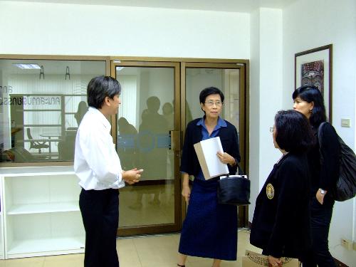 สภาสถาปนิกตรวจเยี่ยมคณะฯ