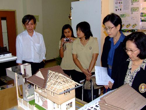 สภาสถาปนิกตรวจเยี่ยมคณะฯ