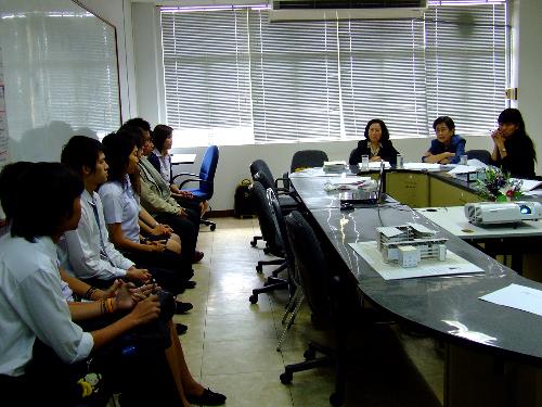 สภาสถาปนิกตรวจเยี่ยมคณะฯ