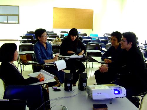 สภาสถาปนิกตรวจเยี่ยมคณะฯ