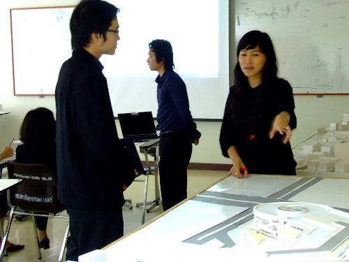 สภาสถาปนิกตรวจเยี่ยมคณะฯ