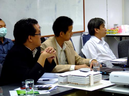 สภาสถาปนิกตรวจเยี่ยมคณะฯ
