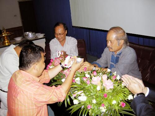 พิธีรดน้ำดำหัวเนื่องในวันสงกรานต์ 2551