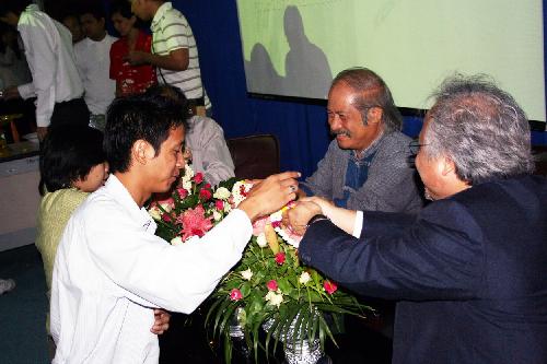 พิธีรดน้ำดำหัวเนื่องในวันสงกรานต์ 2551