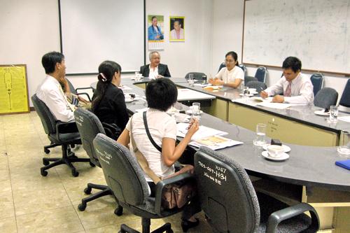 ประชุมเตรียมการจัดประชุมร่วม 5 สถานบัน ISACS