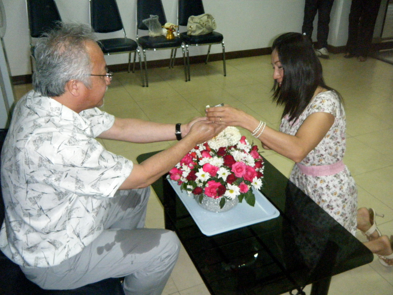 งานประเพณีสงกรานต์ การสรงน้ำพระ และการรดน้ำดำหัวคราจารย์อาวุโส 