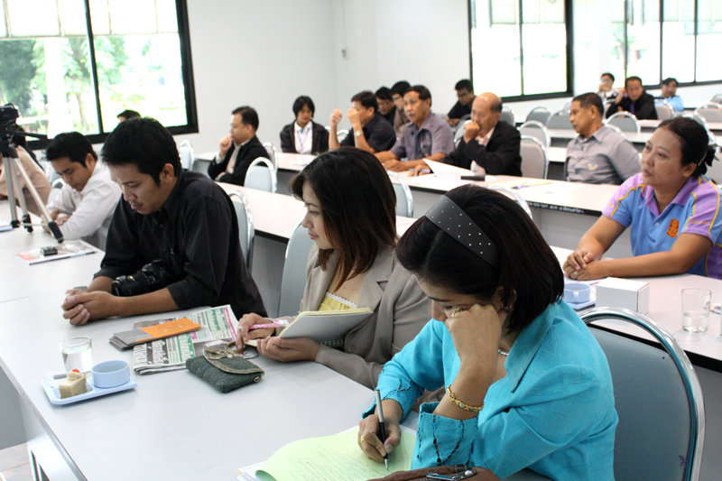 แถลงข่าว ประจำเดือนสิงหาคม 2553