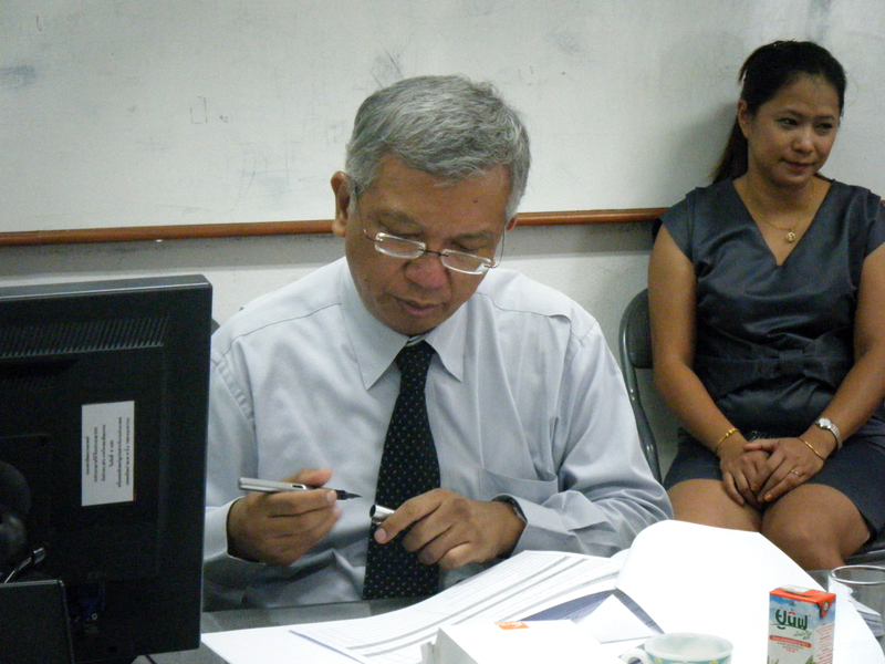กาประกันคุณภาพคณะสถาปัตยกรรมศาสตร์ ประจำปี 2553