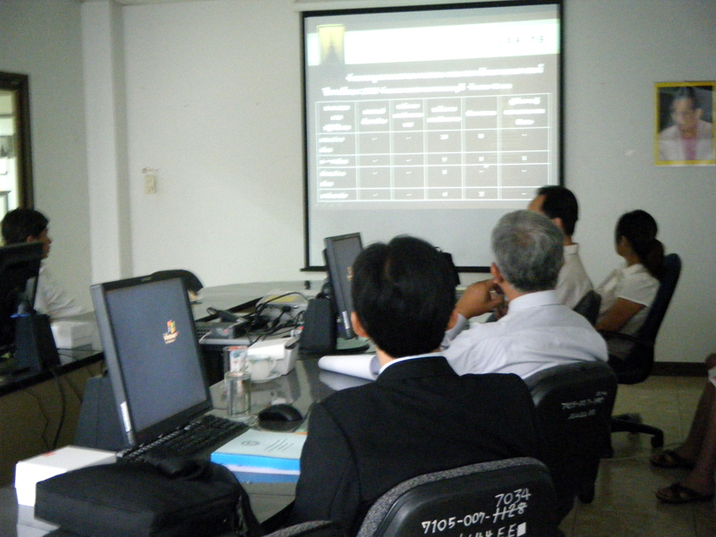 กาประกันคุณภาพคณะสถาปัตยกรรมศาสตร์ ประจำปี 2553