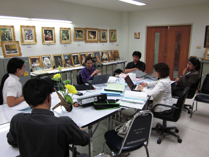 ประกันคุณภาพ ภาควิชาศิลปะและการออกแบบ ประจำปีการศึกษา 2553