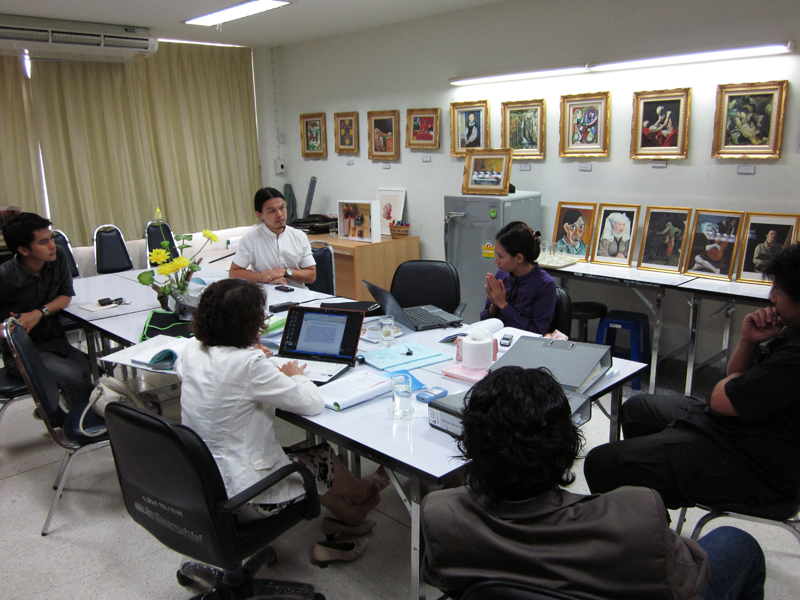 ประกันคุณภาพ ภาควิชาศิลปะและการออกแบบ ประจำปีการศึกษา 2553