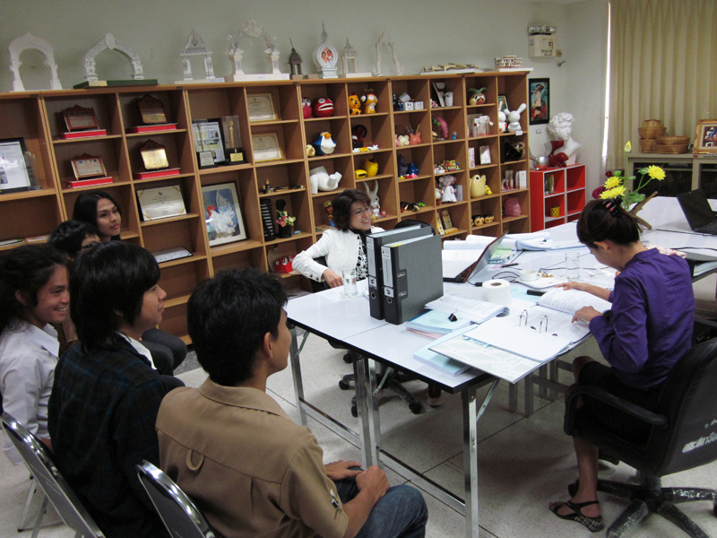 ประกันคุณภาพ ภาควิชาศิลปะและการออกแบบ ประจำปีการศึกษา 2553