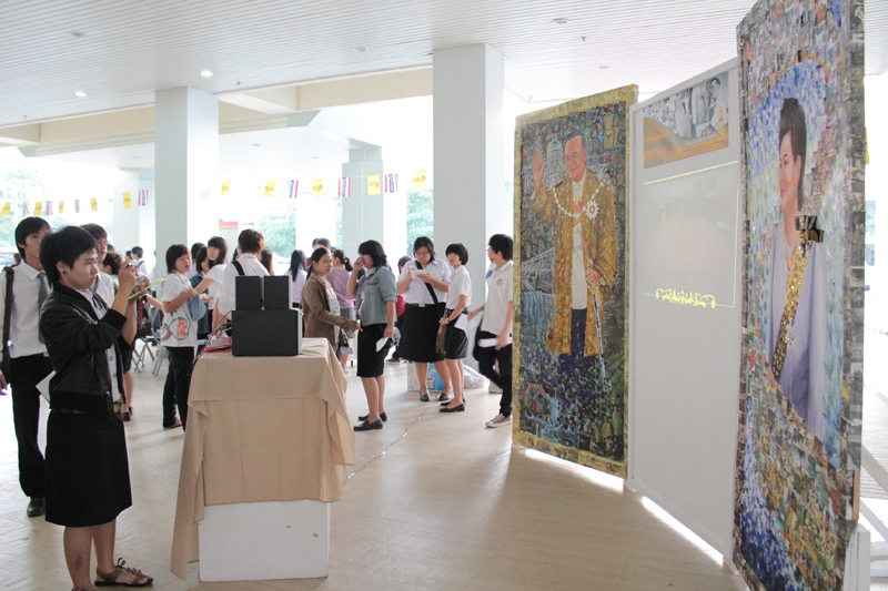นิทรรศการโครงการศิลปวัฒนธรรมเฉลิมพระเกียรติ 