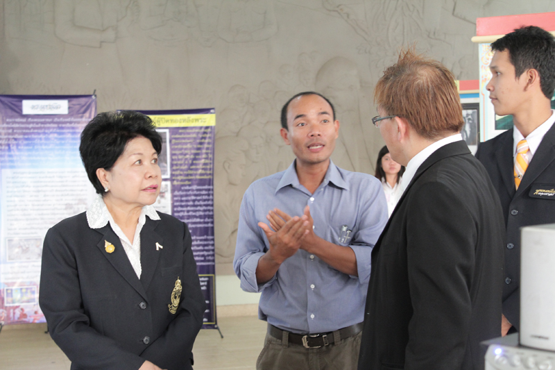 นิทรรศการโครงการศิลปวัฒนธรรมเฉลิมพระเกียรติ 