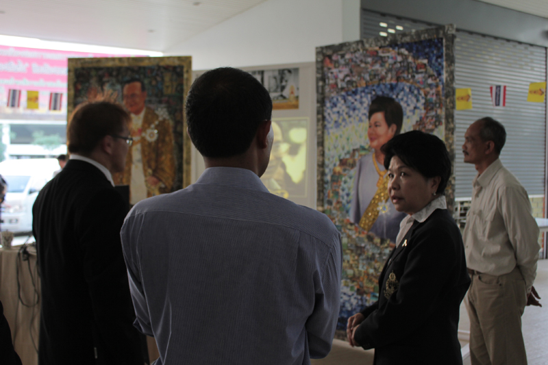 นิทรรศการโครงการศิลปวัฒนธรรมเฉลิมพระเกียรติ 
